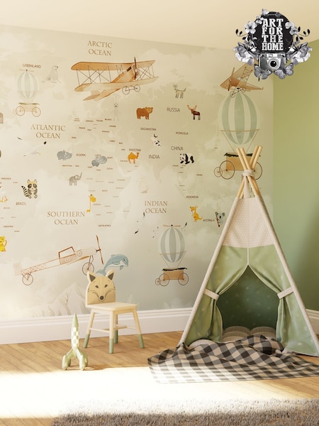 Art For The Home Sage Around The World Fixed Size 4M Mural (AY0936) | £240