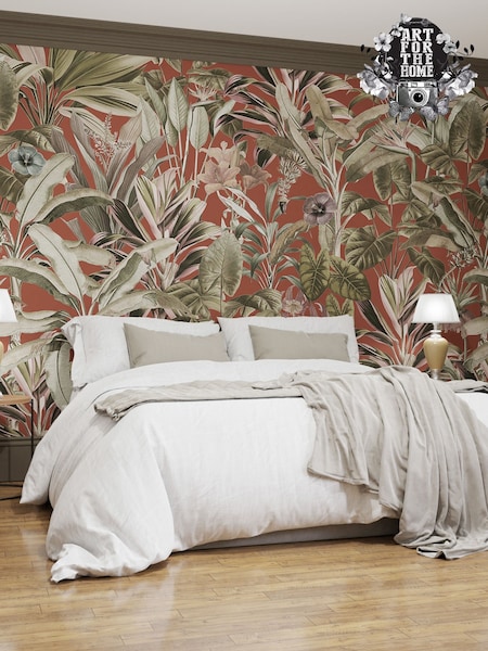 Art For The Home Terracotta Funky Jungle Fixed Size 3M Mural (AY0957) | £195