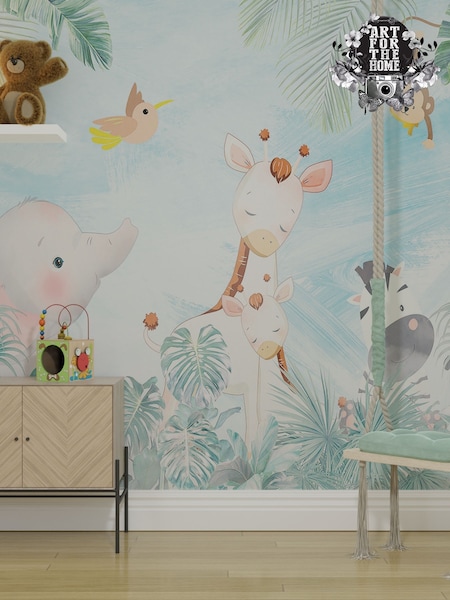 Art For The Home Blue Circle of Life Fixed Size 4M Mural (AY0958) | £120