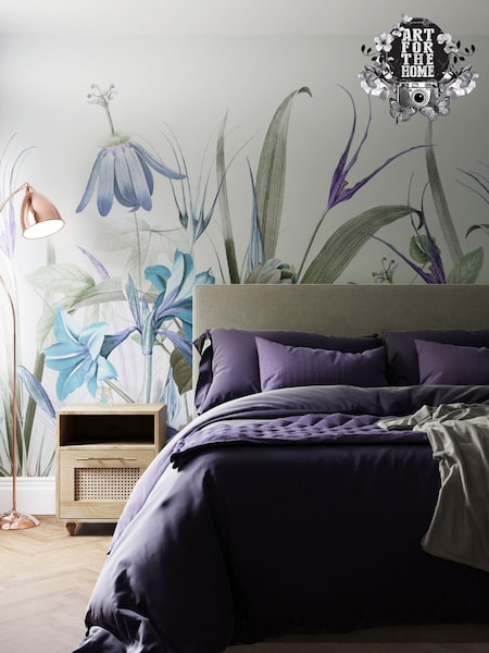 Art For The Home Duck Egg Flora Fixed Size 3M Mural (AY0970) | £195