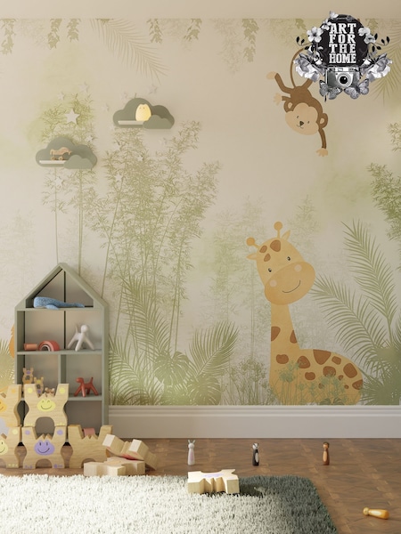 Art For The Home Green Roarsome Fixed Size 3M Mural (AY0978) | £195