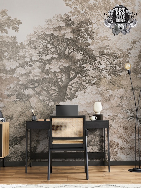 Art For The Home Oatmeal Forest Canopy Fixed Size 3M Mural (AY0979) | £195