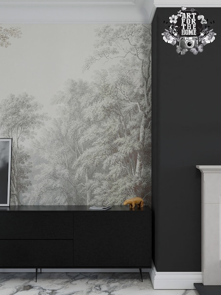 Art For The Home Neutral Stately Woodland Fixed Size 4M Mural (AY1002) | £240