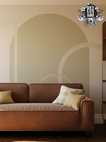 Art For The Home Sage Linear Arch Fixed Size 4M Mural (AY1005) | £240