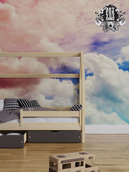 Art For The Home Pink Blue Day Dreamer Fixed Size 3M Mural (AY1024) | £195