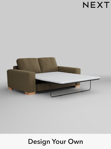 Fine Chenille Easy Clean/Dark Moss Green Houghton Deep Relaxed Sit (AY1039) | £1,525
