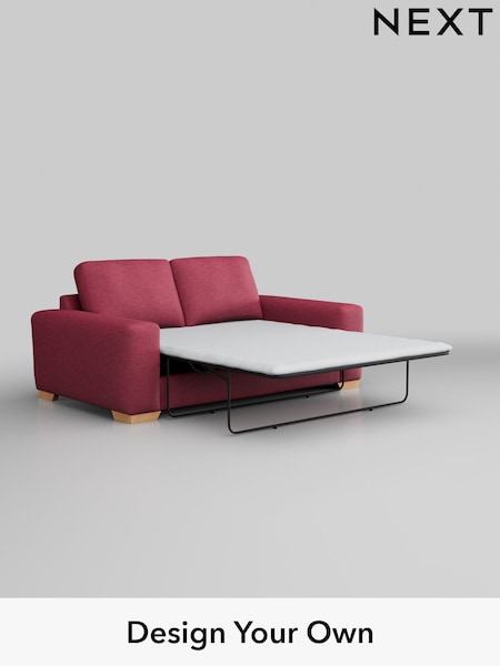 Fine Chenille Easy Clean/Mid Raspberry Pink Houghton Deep Relaxed Sit (AY1044) | £1,525