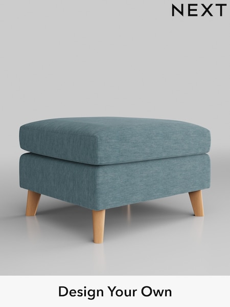 Fine Chenille Easy Clean/Mid Blue Wilson (AY1047) | £350
