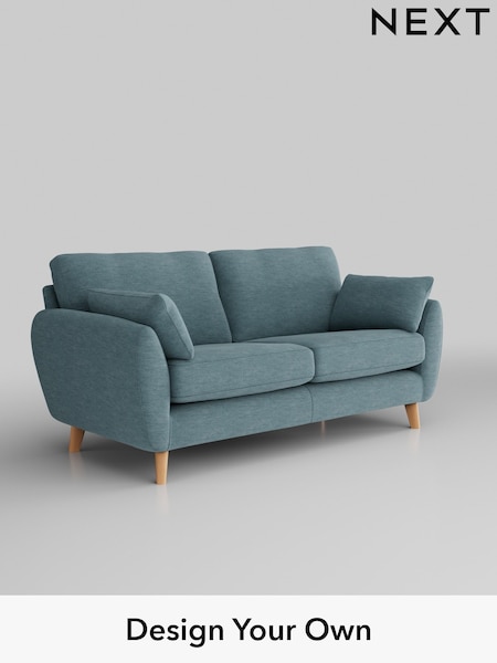 Fine Chenille Easy Clean/Mid Blue Wilson (AY1047) | £999
