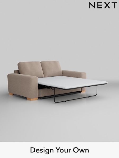 Fine Chenille Easy Clean/Mid Taupe Brown Houghton Deep Relaxed Sit (AY1060) | £1,525