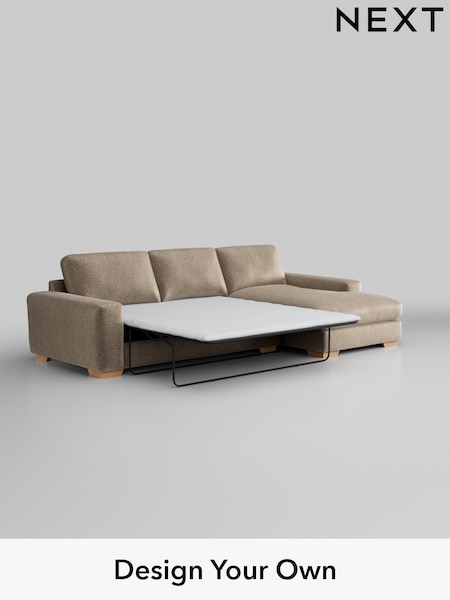 Plush Chenille/Mid Natural Houghton Deep Relaxed Sit (AY1077) | £2,825