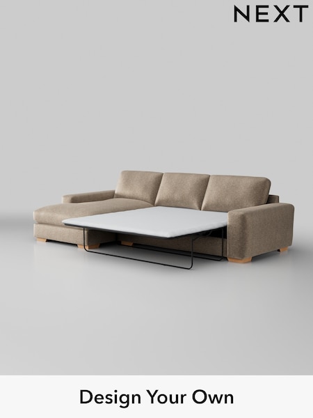 Plush Chenille/Mid Natural Houghton Deep Relaxed Sit (AY1077) | £2,825