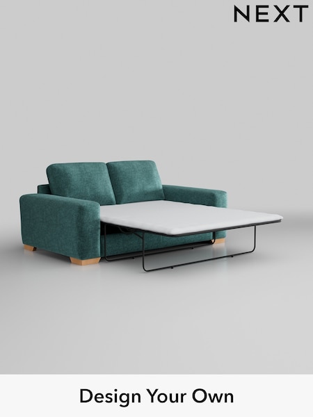 Plush Chenille/Dark Teal Green Houghton Deep Relaxed Sit (AY1078) | £1,525