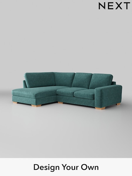 Plush Chenille/Dark Teal Green Houghton Deep Sit (AY1079) | £2,099