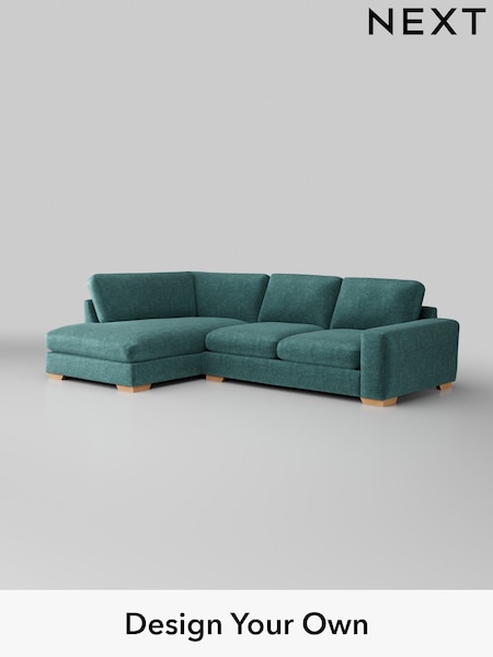 Plush Chenille/Dark Teal Green Houghton Deep Sit (AY1079) | £2,199