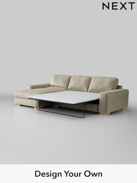 Plush Chenille/Light Natural Houghton Deep Relaxed Sit (AY1087) | £2,825