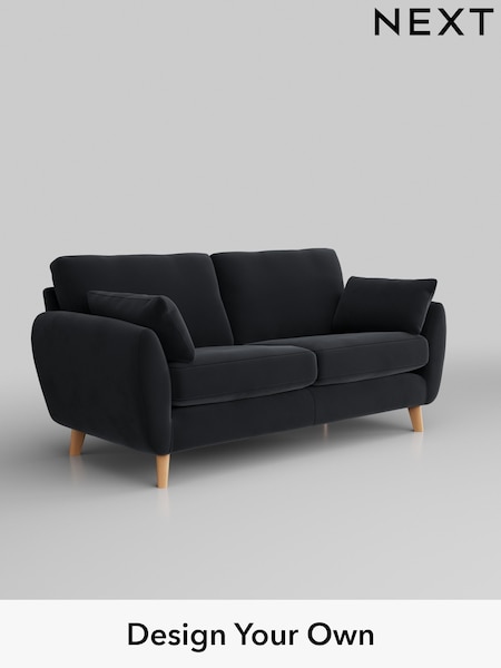 Plush Velvet Easy Clean/Charcoal Grey Wilson (AY1098) | £999