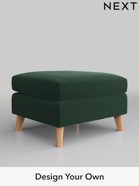 Plush Velvet Easy Clean/Bottle Green Wilson (AY1104) | £350
