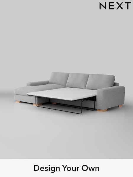 Tweedy Blend Easy Clean/Light Silver Grey Houghton Deep Relaxed Sit (AY1125) | £2,675