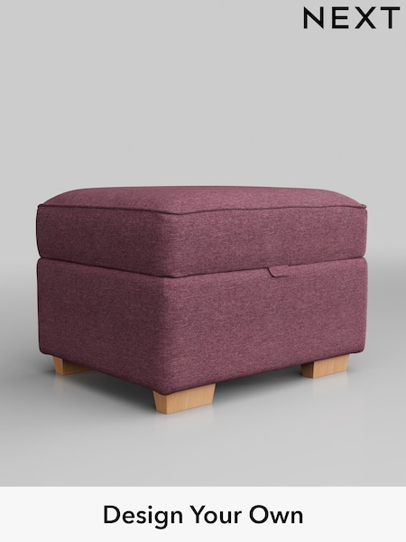 Tweedy Blend Easy Clean/Mid Mulberry Purple Malvern (AY1151) | £425