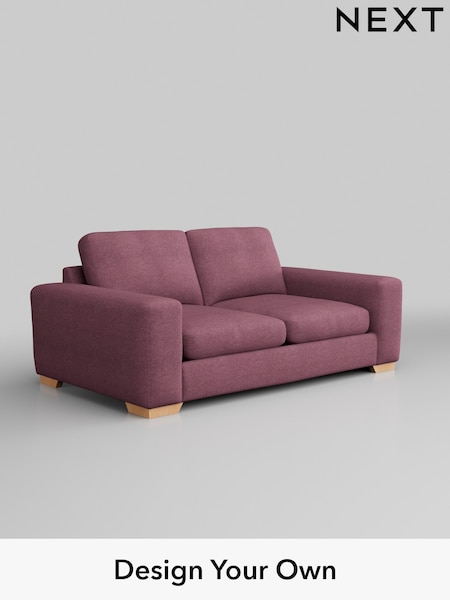 Tweedy Blend Easy Clean/Mid Mulberry Purple Houghton Deep Sit (AY1152) | £1,150