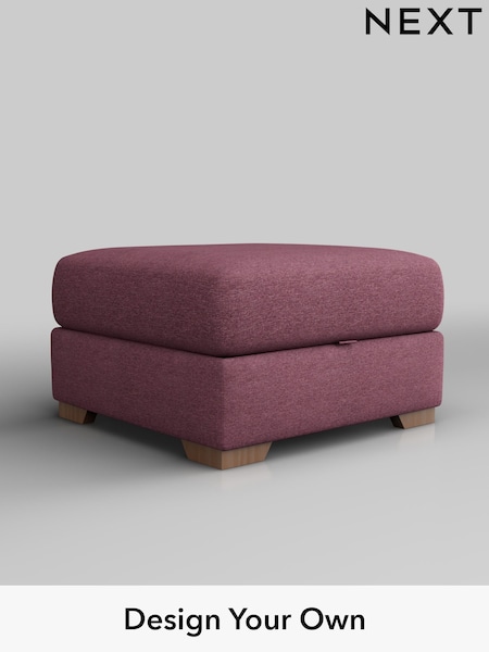 Tweedy Blend Easy Clean/Mid Mulberry Purple Houghton Deep Relaxed Sit (AY1155) | £450