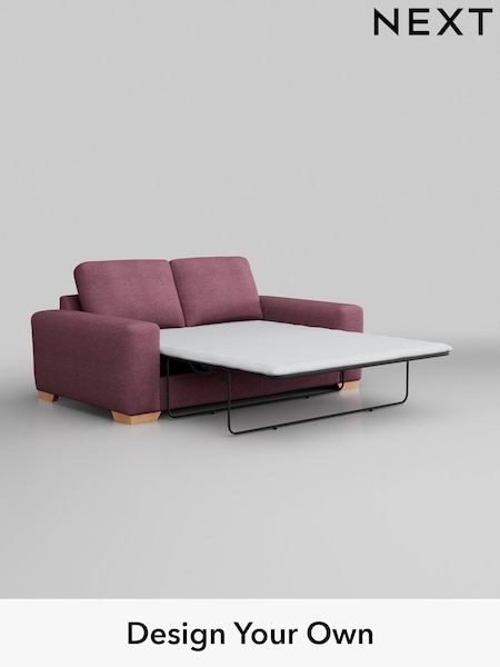 Tweedy Blend Easy Clean/Mid Mulberry Purple Houghton Deep Relaxed Sit (AY1155) | £1,399