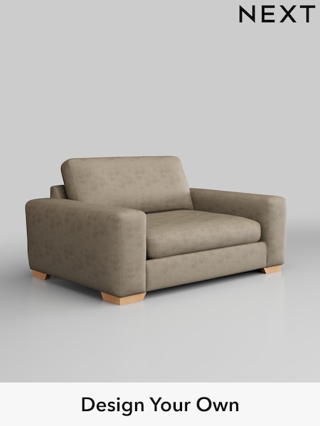 Monza Faux Leather Easy Clean/Mink Brown Houghton Deep Sit (AY1159) | £1,175