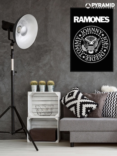 Pyramid International Black Merch Traffic The Ramones Framed Maxi Poster (AY1164) | £30