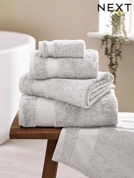 Light Grey Egyptian Cotton Towel (AY1204) | £6 - £26