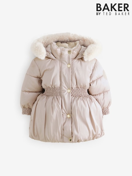 Baker by Ted Baker Shower Resistant Bubble Hem Padded Coat (AY1318) | £60 - £63