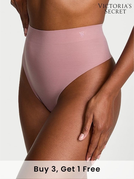 Victoria's Secret Nostalgia Rose Pink Thong Shaping SheerSmoothing™ Knickers (AY1517) | £20