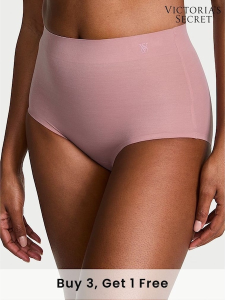 Victoria's Secret Nostalgia Rose Pink Brief Shaping SheerSmoothing™ Knickers (AY1525) | £20