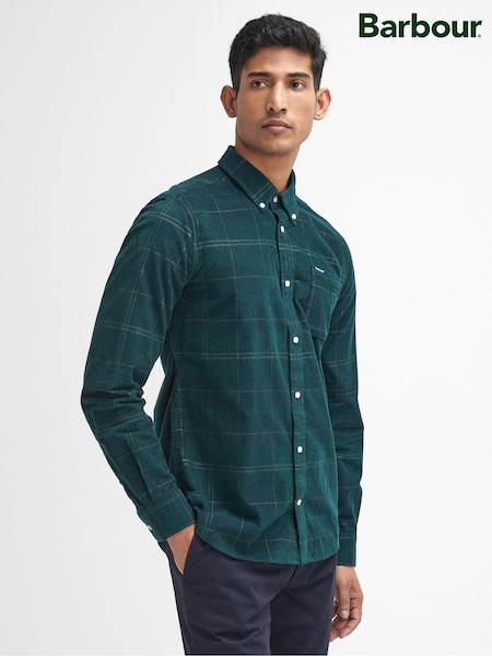 Barbour® Green Blair TF 100% Cotton Shirt (AY1644) | £85