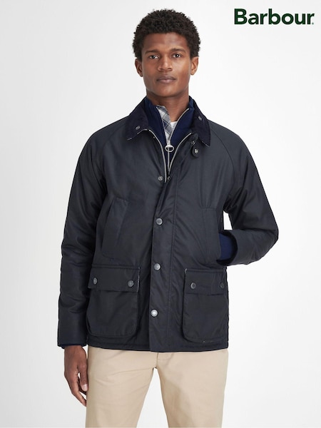 Barbour® Blue 100% Cotton Ambleside Wax Jacket (AY1666) | £269