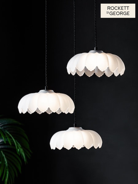 Rockett St George White Desert Island Cluster Ceiling Light (AY2174) | £245
