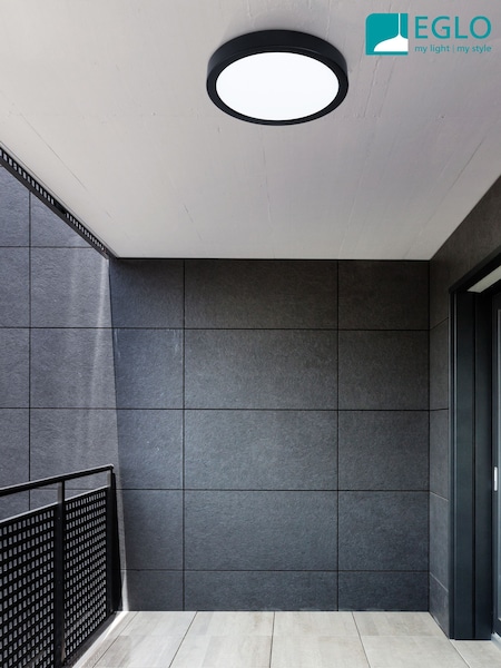 Eglo Black Argolis 2 Metal LED Outdoor Surface Light (AY2248) | £52