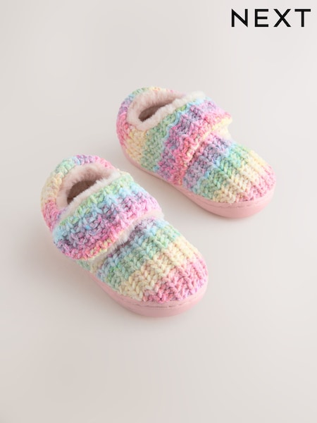 Multi Cosy Lined Cupsole Slippers (AY2301) | £11 - £13