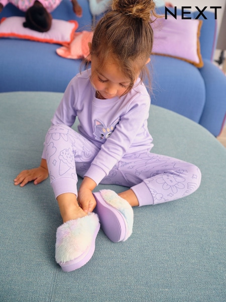 Multi Rainbow Shoot Slippers (AY2303) | £14 - £16