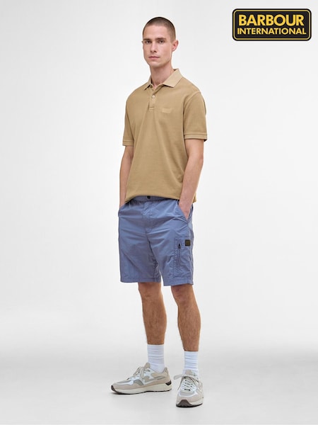 Barbour® International Blue Inline Shorts (AY2319) | £90
