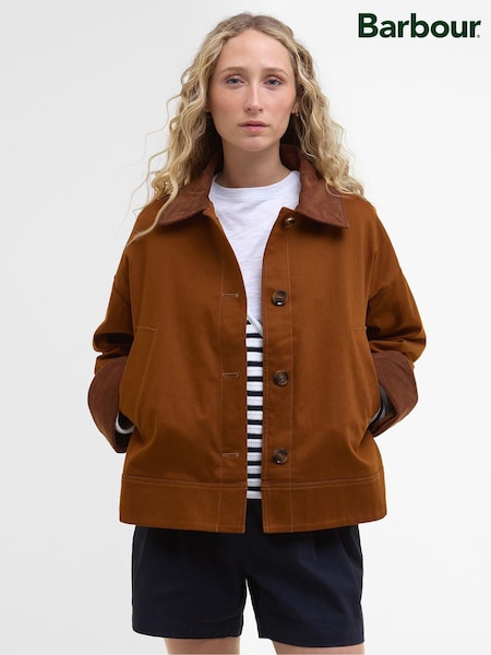 Barbour® Brown Abbey Casual Jacket (AY2393) | £179