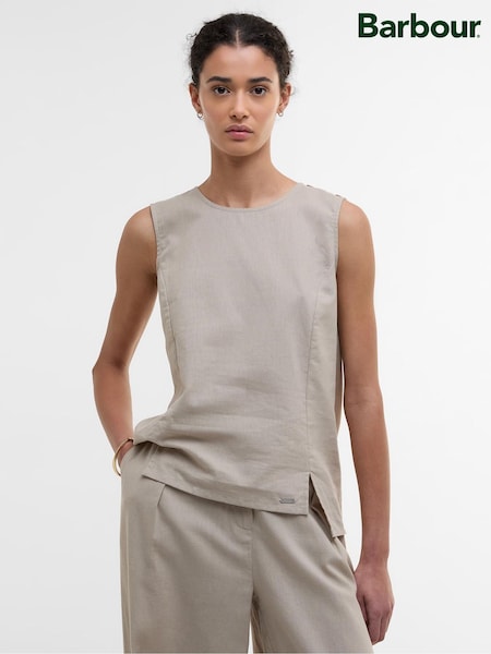 Barbour® Cream Lucy Shell Vest (AY2398) | £55