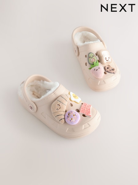 Neutral Brunch Slippers Clogs (AY2471) | £14 - £17