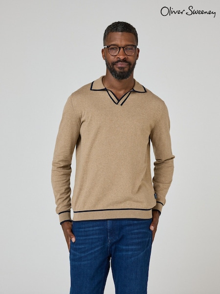 Oliver Sweeney Long Sleeve Polo Shirt (AY2548) | £139