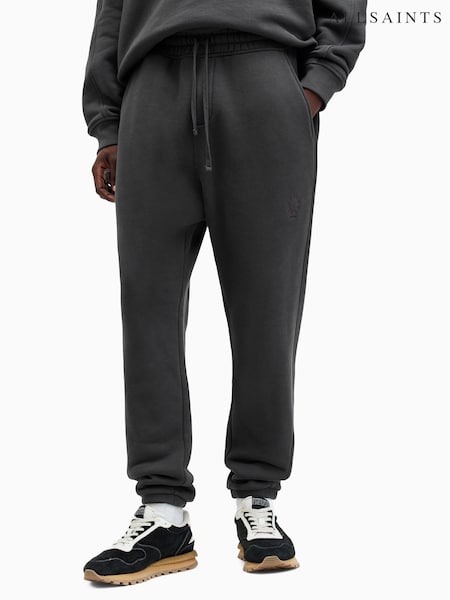 AllSaints Black 100% Organic Cotton Haven Sweatpants (AY2572) | £119