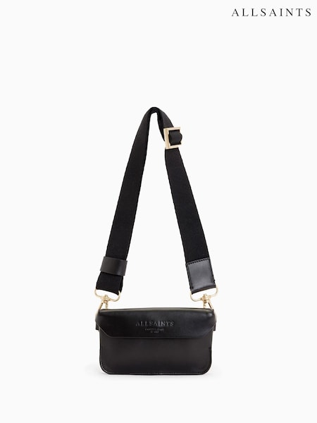 AllSaints Black Zoe Cross-Body Bag (AY2588) | £99