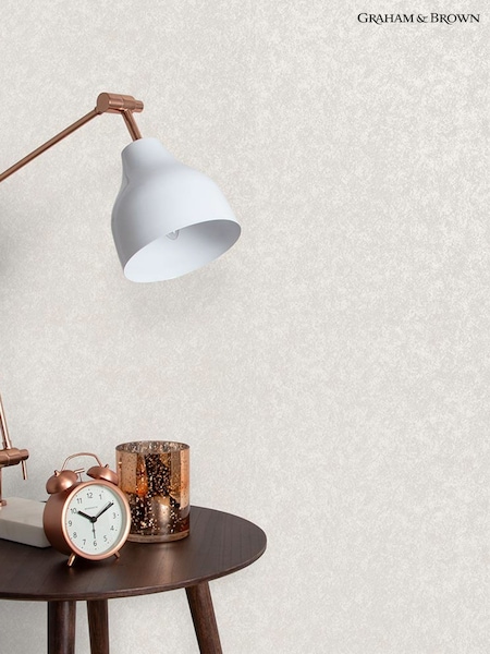 Graham & Brown Pearl Faux Steel Pearl A4 Wallpaper Sample (AY2630) | £1