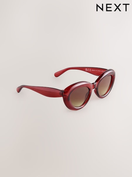 Red Oval Sunglasses (AY2771) | £14