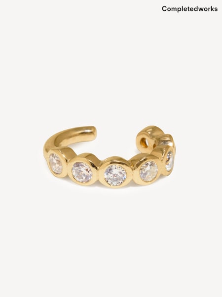 Completedworks Gold Tone Arc Ear Cuffs (AY3241) | £135