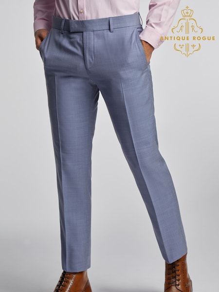 Antique Rogue Blue Trousers (AY3349) | £64